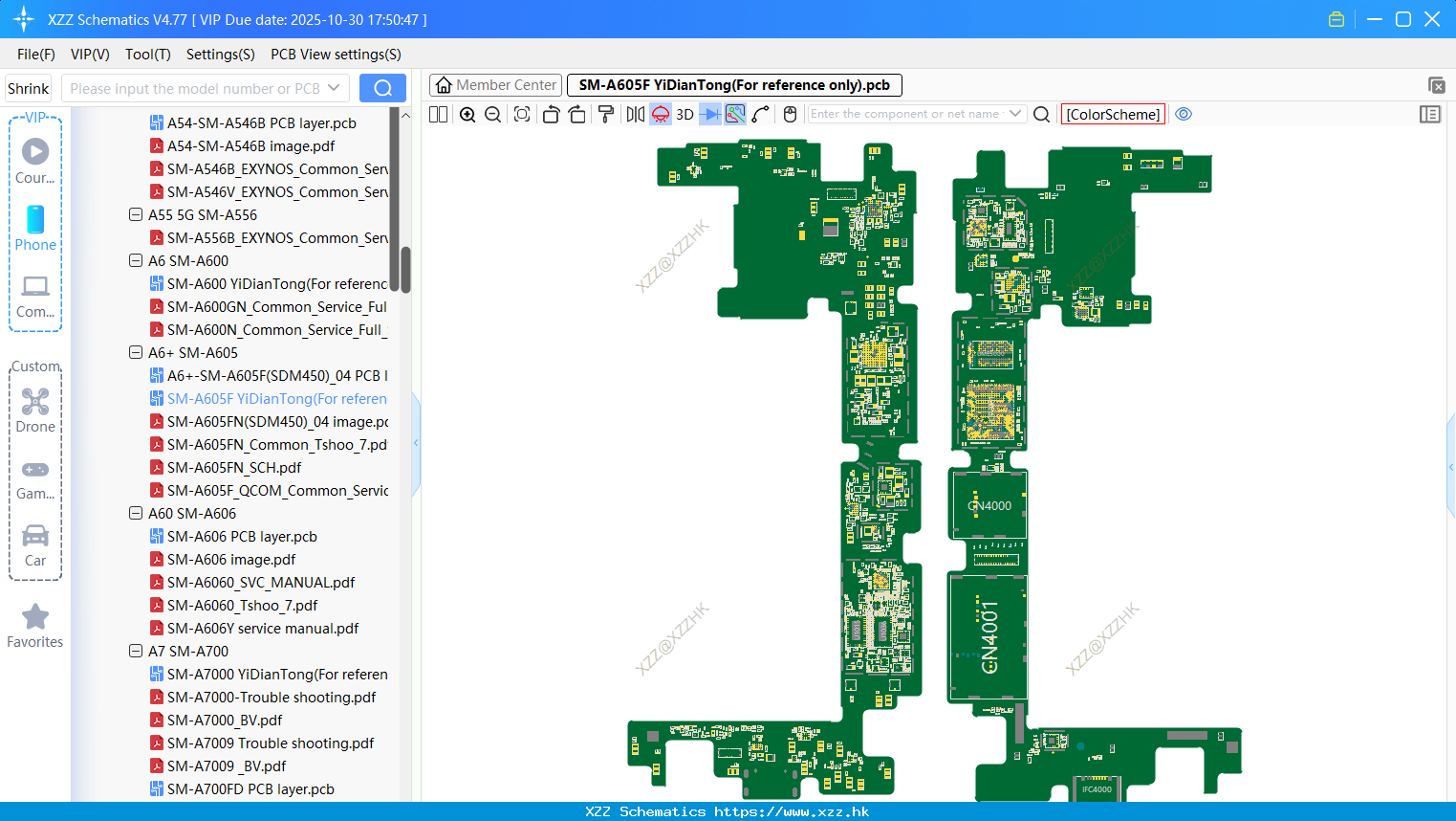 Samsung SM-A605F bitmap(For Reference Only)